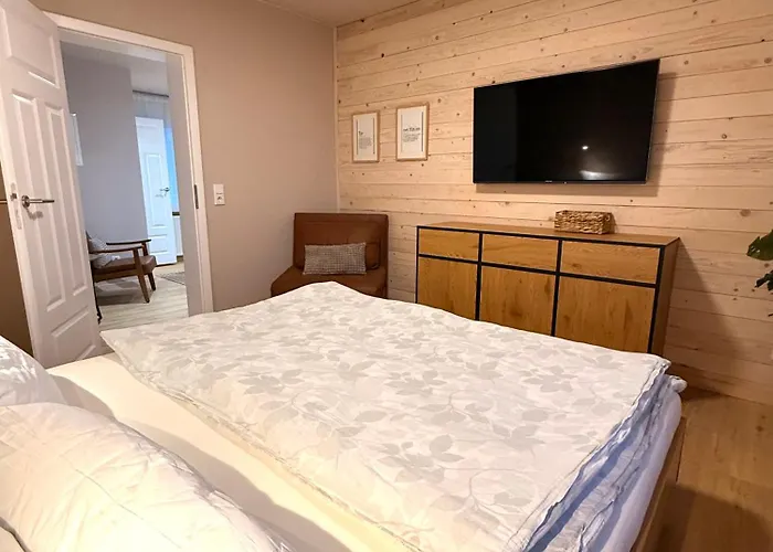 Gartenwohnung Am Radweg Stille Pauline Apartment *