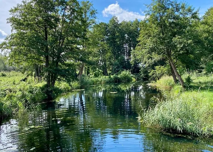 Gartenwohnung Am Radweg Stille Pauline Apartamento
